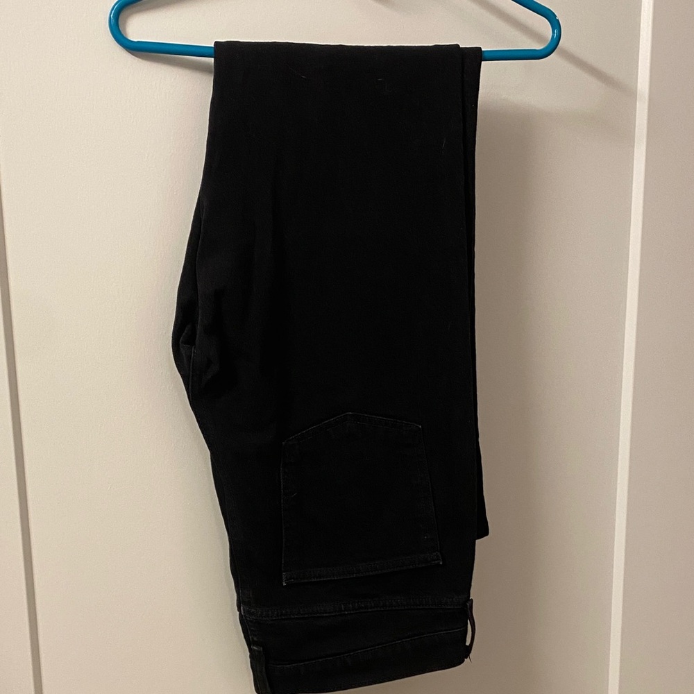 GAP Black '90s Straight High Rise Denim